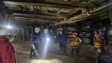 抓安全、迎新春——州工投集团到下属企业开展矿山安全生产暗查暗访