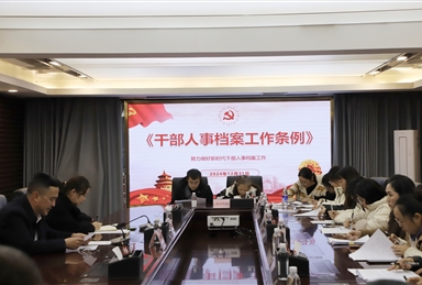 锤炼档案技艺，筑牢党性根基——凉山工投集团党委组织开展干部人事档案业务大练兵活动